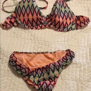 Victoria secret 32ddd top Sm bottoms